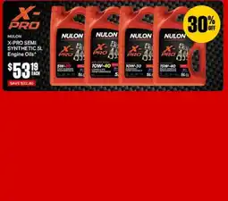 SuperCheap Auto Nulon X-Pro Semi Synthetic Engine Oils offer