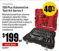 SuperCheap Auto TO-OLPRO 138 Pce Automotive Tool Kit Series II offer