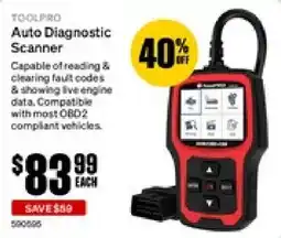 SuperCheap Auto Toolpro Auto Diagnostic Scanner offer