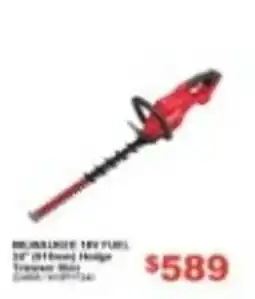 Total Tools MULBERRY 18V FUEL 32" (816mm) Hedge Trimmer offer