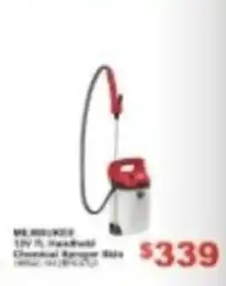 Total Tools Mr. Muscle 12V 1L Handheld Chemical Sprayer offer