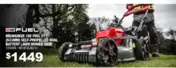 Total Tools Milwaukee 18V Fuel 21" (533mm) Self-Propelled Dual Battery Lawn Mower Skin offer
