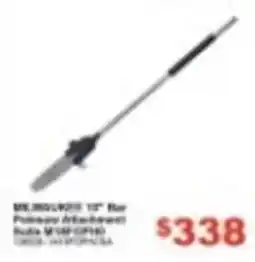 Total Tools MELROSE 12" Bar Pole Saw Attachment offer
