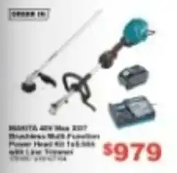Total Tools Husqvarna 40V Max X2T Brushless Multi-Function Power Head Kit 145.5Ah with Line Trimmer offer