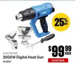 SuperCheap Auto Kincrome 2000W Digital Heat Gun offer