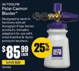SuperCheap Auto Autoglym Polar Cannon Blaster offer