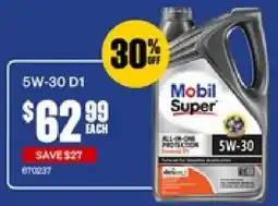 SuperCheap Auto Mobil Super 5W-30 offer