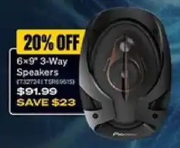 SuperCheap Auto Pioneer 6x9" 3-Way Speakers offer