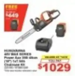 Total Tools Husqvarna 48V Wax Series Power Axe 350 48cm offer