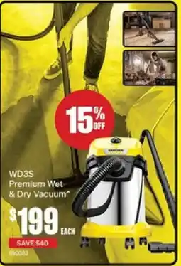 SuperCheap Auto Wd3s Premium Wet & Dry Vacuum offer