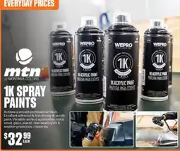 SuperCheap Auto 1K Spray Paints by Wepro offer