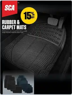 SuperCheap Auto Rubber & Carpet Mats offer