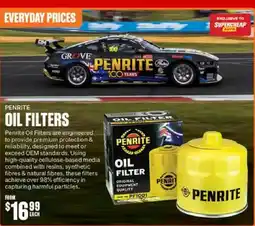 SuperCheap Auto Penrite oil filters offer