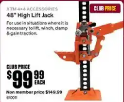 SuperCheap Auto XTM 4x4 Accessories 48" High Lift Jack offer