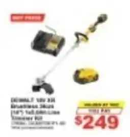 Total Tools DeWalt 18V XR Brushless 20cm 18" 1x5.0Ah Line Trimmer Kit offer