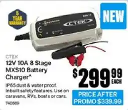 SuperCheap Auto Ctek 12V 10A 8 Stage MXS10 Battery Charger offer