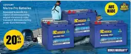 SuperCheap Auto Century Marine Pro Batteries offer