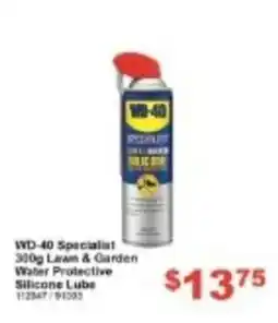 Total Tools WD-40 Specialist Water Protective Silicone Lube offer