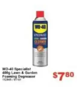 Total Tools WD-40 Specialist Lawn & Garden Foaming Degreaser offer