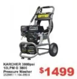 Total Tools Karcher 3800psi 10LPM G 3800 Pressure Washer offer