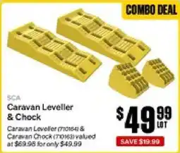 SuperCheap Auto Caravan Leveller & Chock offer
