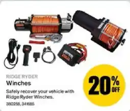 SuperCheap Auto Ridge Ryder Winches offer