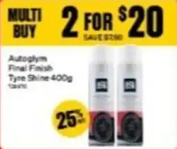 SuperCheap Auto Autoglym Final Finish Tyre Shine offer