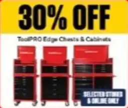 SuperCheap Auto ToolPRO Edge Chests & Cabinets offer