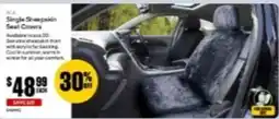 SuperCheap Auto NCA Single Sheepskin Seat Covers offer