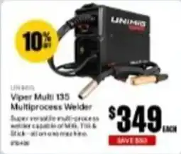 SuperCheap Auto Unimig Viper Multi 135 Multiprocess Welder offer