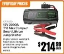 SuperCheap Auto Carross 12V 2000A T18 Max Compact Smart Lithium Jump Starter offer