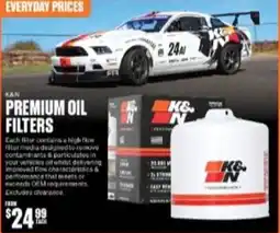 SuperCheap Auto K&N Premium Oil Filters offer