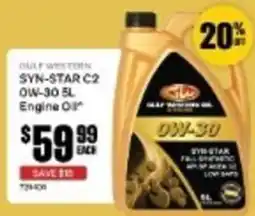 SuperCheap Auto Gulf Western Syn-Star C2 Engine Oil offer