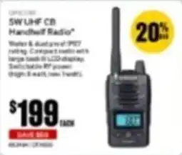 SuperCheap Auto Oracore 5W UHF CB Handheld Radio offer