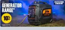 SuperCheap Auto Xtm Generator Range offer