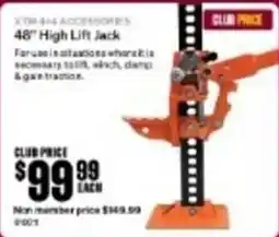 SuperCheap Auto XTM 4x4 Accessories 48" High Lift Jack offer