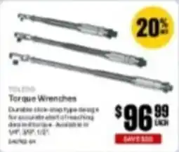 SuperCheap Auto Toledo Torque Wrenches offer