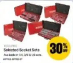 SuperCheap Auto Toolpro Selected Socket Sets offer