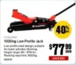 SuperCheap Auto TOOLPRO 1600kg Low Profile Jack offer