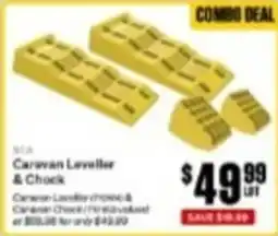 SuperCheap Auto BCA Caravan Leveller & Chock offer