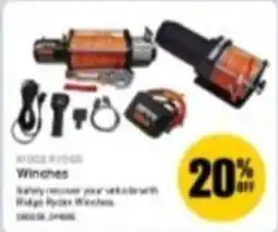 SuperCheap Auto Ridge Ryder Winches offer