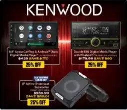 SuperCheap Auto Kenwood 6.8" Apple CarPlay & Android™ Auto Digital Media Player offer