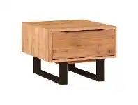 LivingStyles Olsson Tasmanian Oak Timber Lamp Table offer