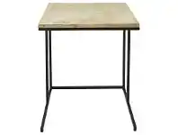Parquet Parquet Mango Wood & Iron Laptop Table
