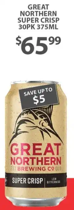 Star Liquor Great Northern Super Crisp offer