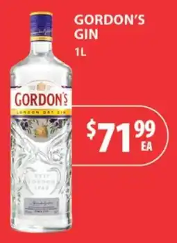 Star Liquor Gordon's Gin offer