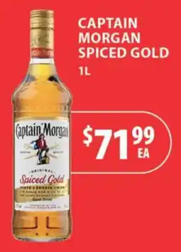 Star Liquor Captain Morgan Spiced Gold offer