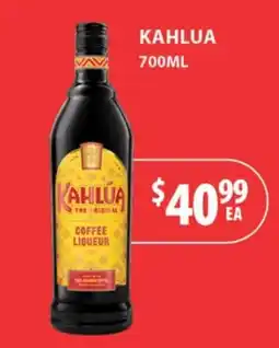 Star Liquor Kahlua Coffee Liqueur offer