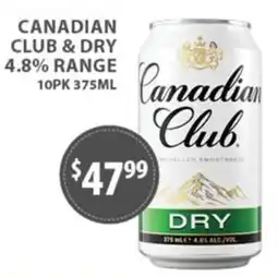 Star Liquor Canadian Club Dry offer