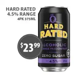 Star Liquor Hard Rated Alcoholic Ange Passionfruit offer